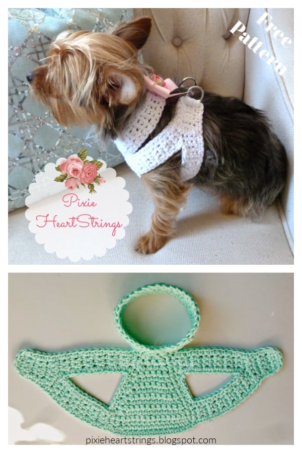 Dog Harness Free Crochet Pattern 