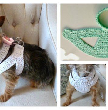 Dog Harness Free Crochet Pattern
