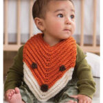 Fox Bib Free Crochet Pattern