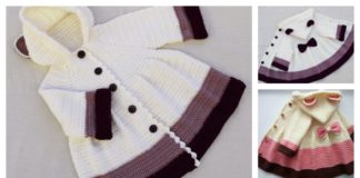How to Crochet Girl's Coat Easily