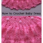 How to Crochet Pineapple Stitch Baby Dress
