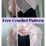 Lizard Shawl Free Crochet Pattern