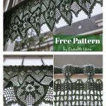 Nordic Star Window Valance Free Crochet Pattern