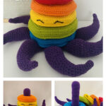 Octopus Stacking Toy Free Crochet Pattern