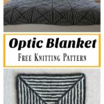 Optic Blanket Free Knitting Pattern