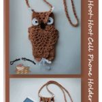Owl Cell Phone Cozy Free Crochet Pattern