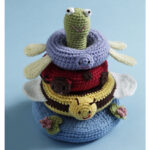 Pond Friends Stacking Toy Free Crochet Pattern