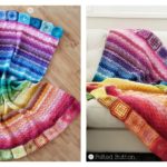 Rainbow Blanket Free Crochet Pattern