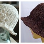 Ridge Sun Hat Free Crochet Pattern