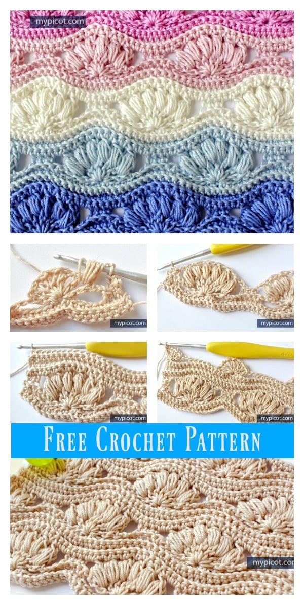 Shell Stitch Free Crochet Pattern