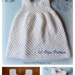 Simple Granny Stitch Baby Dress Free Crochet Pattern