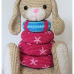 Stacking Bunny Toy Crochet Pattern