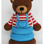 Stacking Toy Bear Crochet Pattern