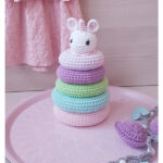 Stacking Toy Unicorn Free Crochet Pattern