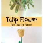 Tulip Flower Free Crochet Pattern