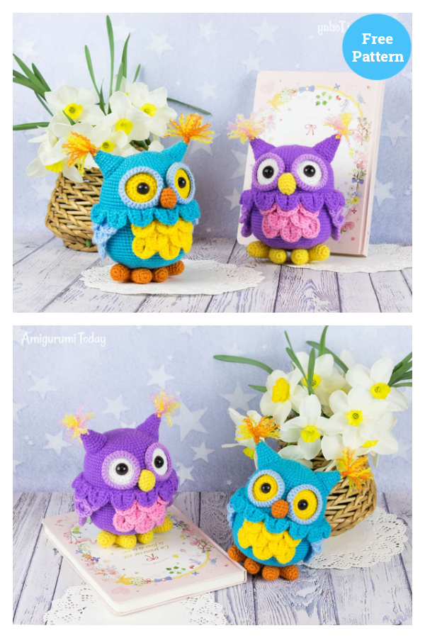 Adorable Owl Amigurumi Free Crochet Pattern