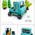 Amigurumi Pickup Truck Free Crochet Pattern