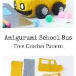 Amigurumi School Bus Soft Toy Free Crochet Pattern