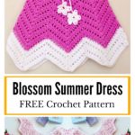 Baby Blossom Summer Dress FREE Crochet Pattern