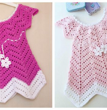 Baby Blossom Summer Dress FREE Crochet Pattern