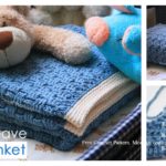 Basket Weave Baby Blanket Free Crochet Pattern