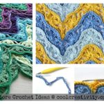 Wave Stitch Brighton Blanket Free Crochet Pattern