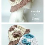 Brimmed Summer Hat Free Crochet Pattern