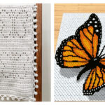 Butterfly Afghan Blanket Crochet Patterns