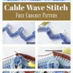 Cable Wave Stitch Free Crochet Pattern