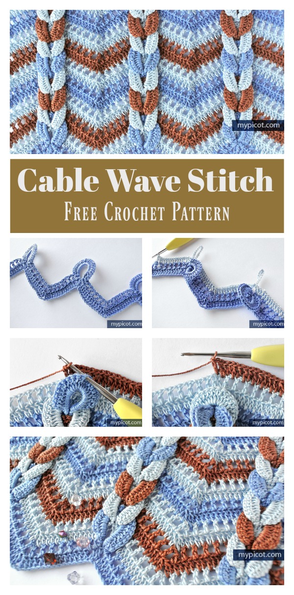 Cable Stitch Free Crochet Pattern