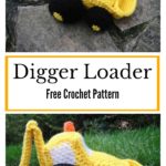 Digger Loader Amigurumi Soft Toy Free Crochet Pattern p