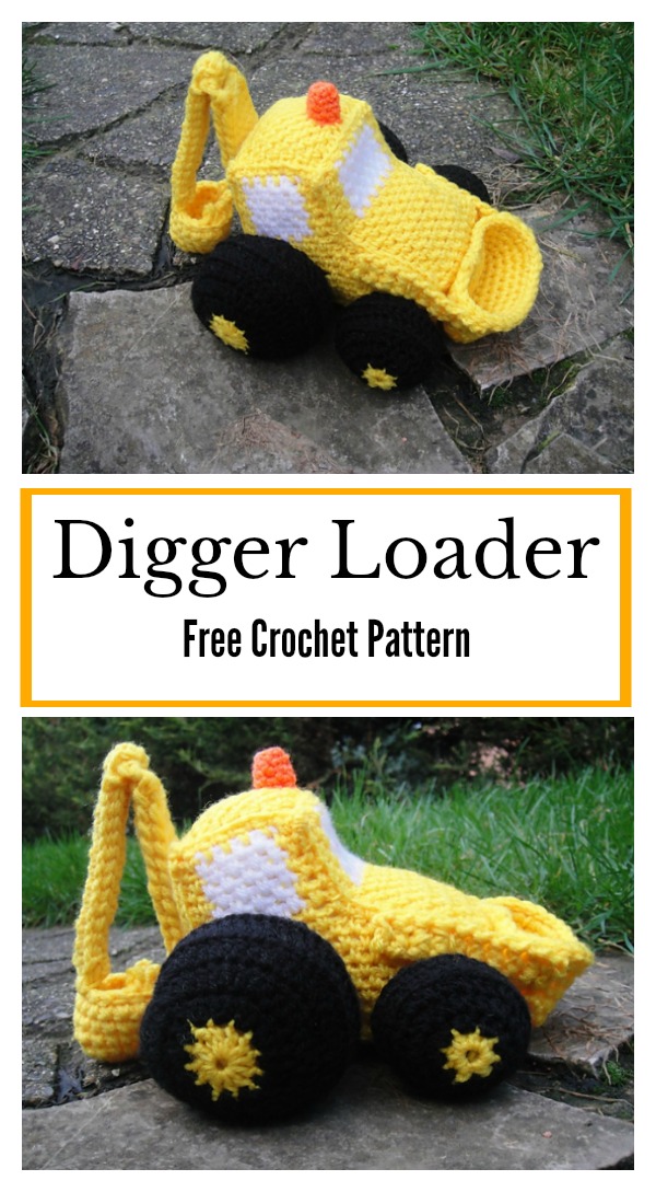 digger soft toy
