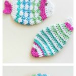 Fish Scrubbie Washcloths Free Crochet Pattern