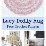 Lacy Doily Rug Free Crochet Pattern