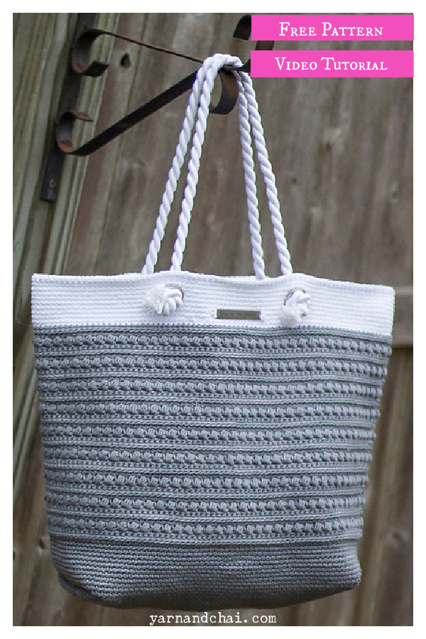 Malia Shoulder Bag Free Crochet Pattern and Video Tutorial 