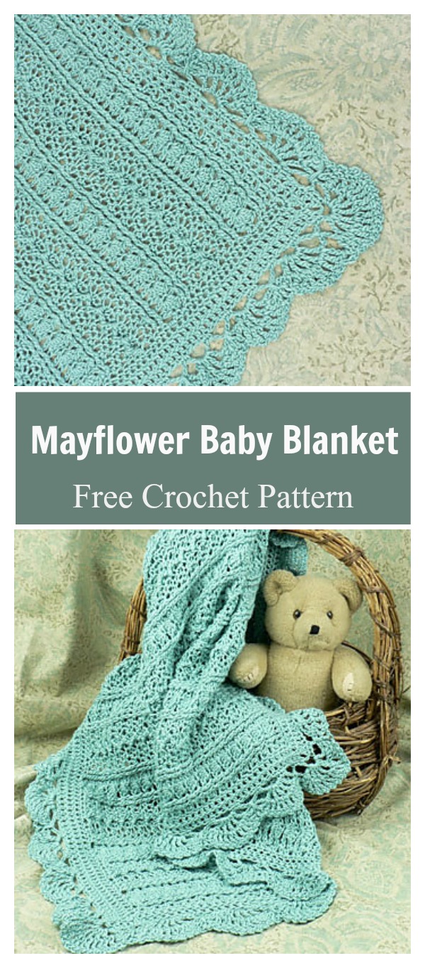 Mayflower Baby Blanket Free Crochet Pattern