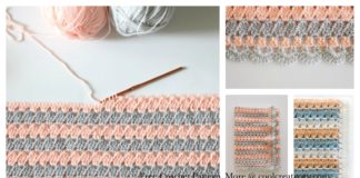 Modern Granny Blanket Free Crochet Pattern