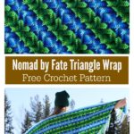 Nomad by Fate Triangle Wrap Free Crochet Pattern