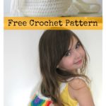 Rainbow Drawstring Backpack Free Crochet Pattern