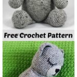 Sleepy Bear Amigurumi Free Crochet Pattern