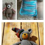 Sleepy Bear With a Sleeping Bag Free Crochet Pattern