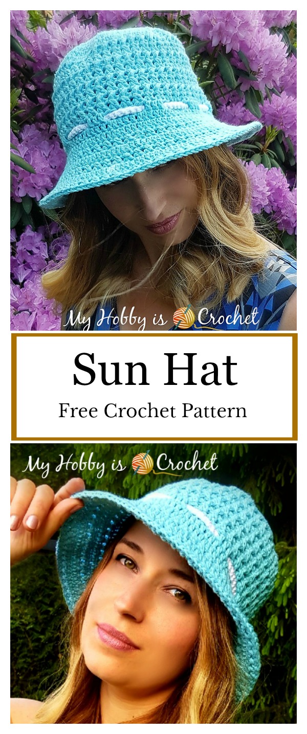 Sun Hat Free Crochet Pattern