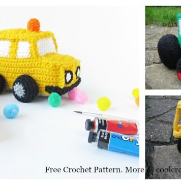 Vehicle Amigurumi Soft Toy Free Crochet Pattern