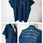 Water’s Edge Kimono Cardigan Free Crochet Pattern