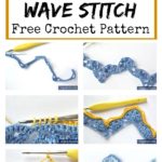 Wave Stitch Free Crochet Pattern