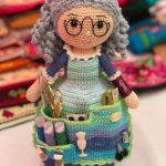 Crafter Doll Organizer Free Crochet Pattern