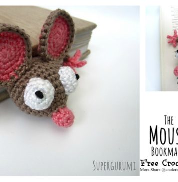 Amigurumi Mouse Bookmark Free Crochet Pattern