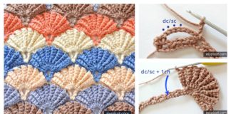 Beautiful Shell Stitch Free Crochet Pattern