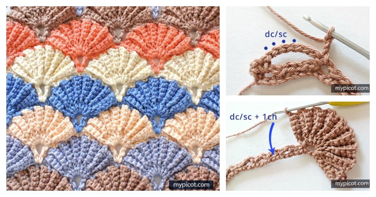 Beautiful Shells Crochet Pattern