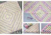 C2C Granny Stitch Blanket Free Crochet Pattern